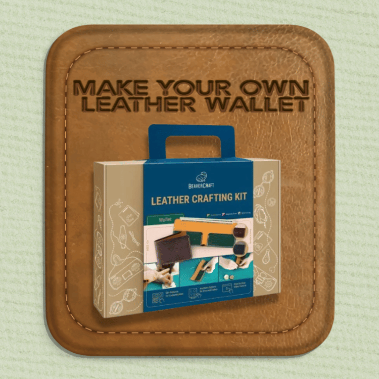 leather wallet making kit